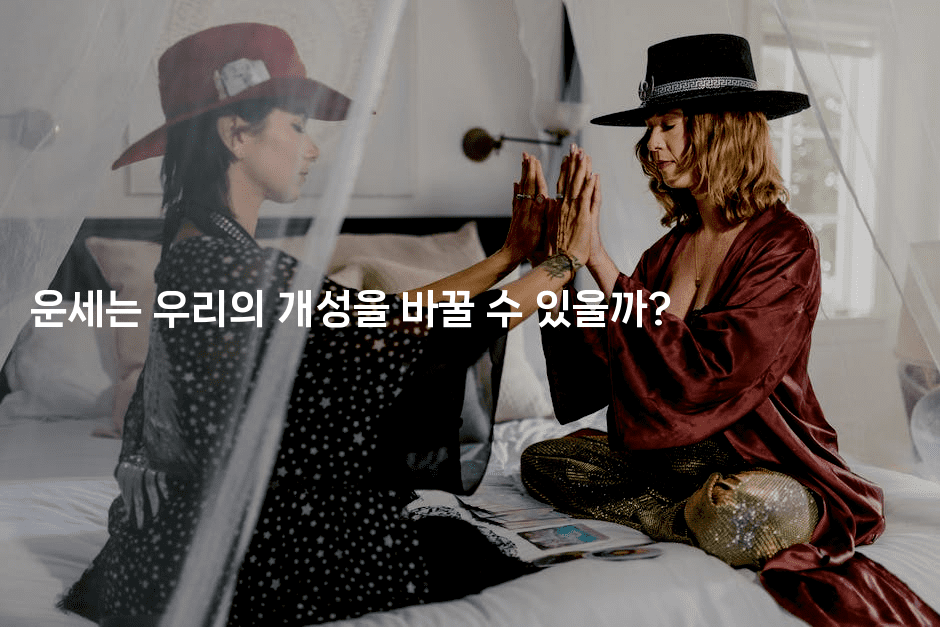 운세는 우리의 개성을 바꿀 수 있을까?2-꿈해몽