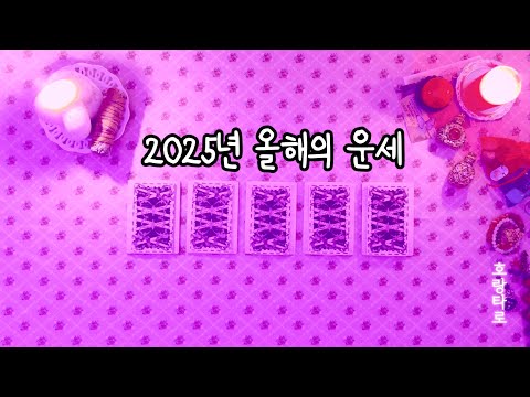 [타로카드] 2025년 올해의 운세